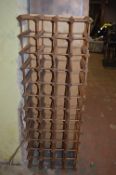 48 Bottle Wooden Wine Rack