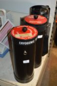 *1x Cryogenic Technologies Cryojet Nitrogen Canister in Carry Case and 2x Cryo Technology Cryo Jem