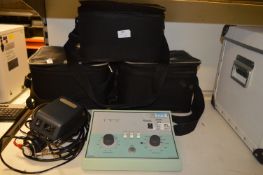 *3x Kamplex KS8 Screening Audiometer Portable with Headphones and UK Charger (In Clean Condition,