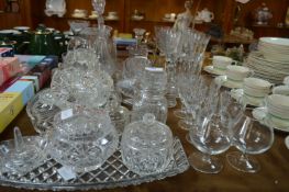 Large selection of Glassware, Including Drinking W