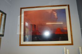 Large Framed Print American Rockies
