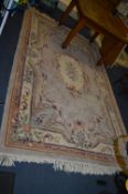 Large Chinese Floral Patterned Rug 302cm x 180cm