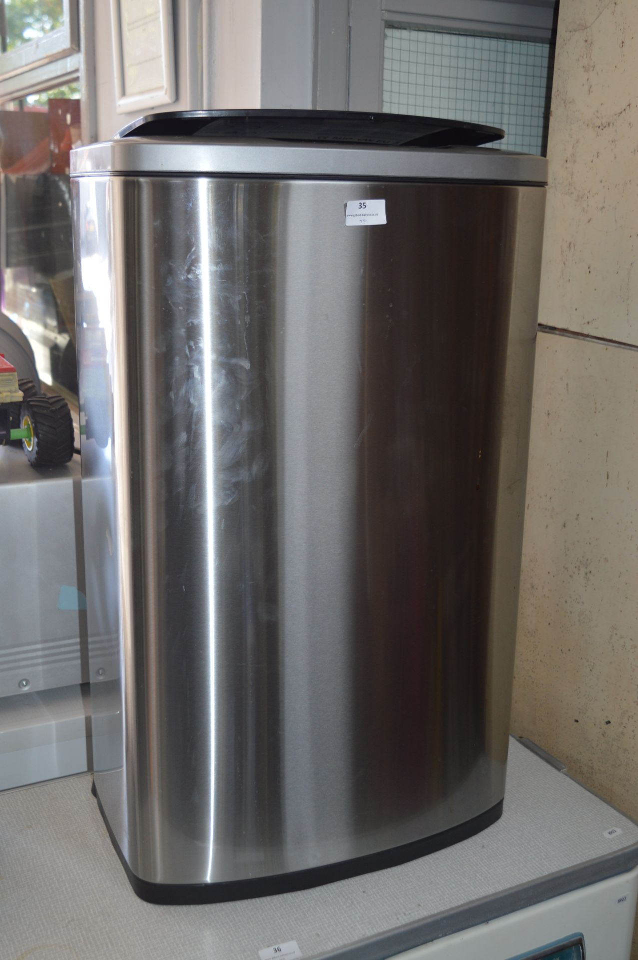 Stainless Steel Motion Sensor Waste Bin