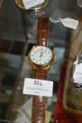 MSF Radio Controlled Gents Wristwatch with Leather