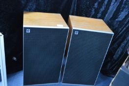 Pair of Leak 2030 Teak Cased Speakers 35W