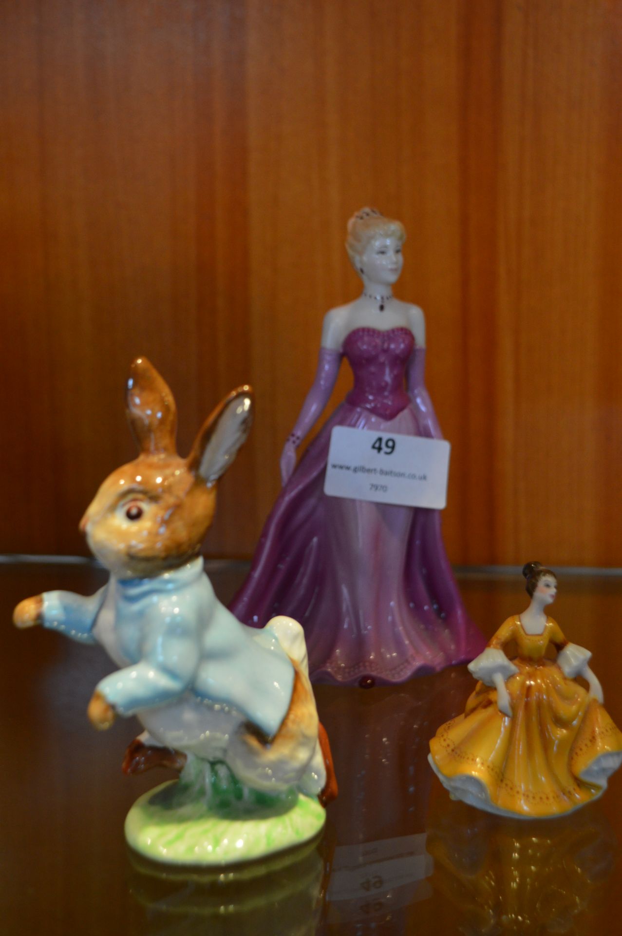 Coalport Figurine, Beswick Beatrix Potter Rabbit a