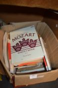Box Containing a Large Quantity of Classical Music