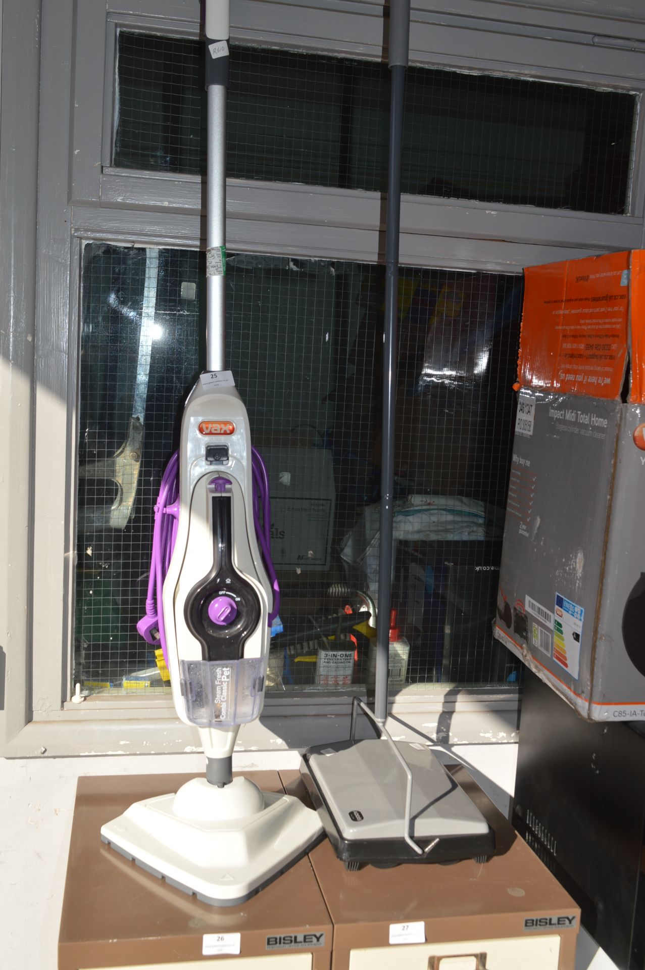 Vax Steam Mop and Addis Carpet Sweeper