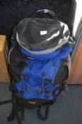 Berghaus Backpack and Snow Grip Shoes,