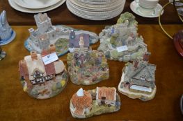 Selection of Six Lilliput Lane Castles and Cottage