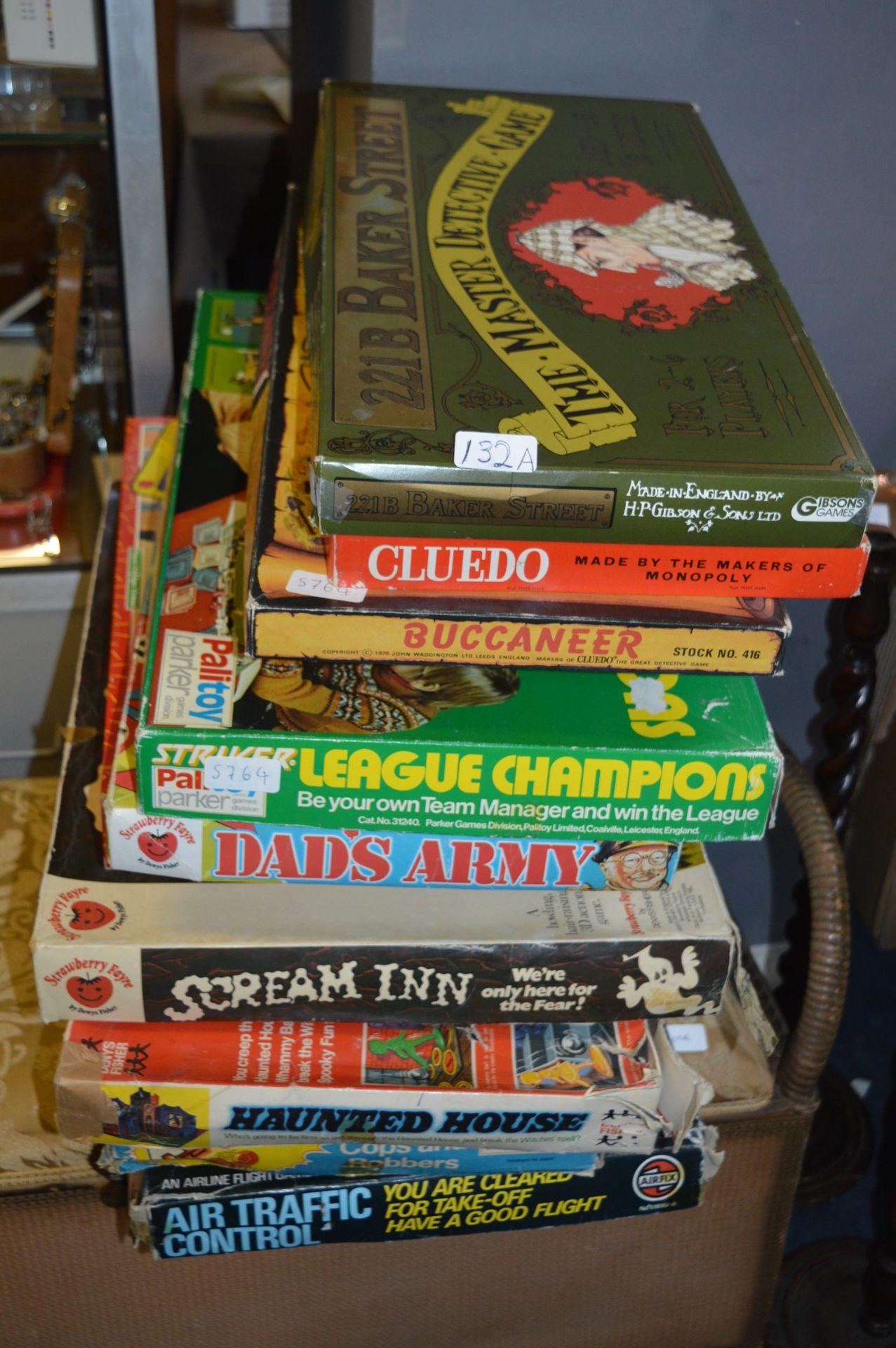 Collection of Vintage Board Games Including Cluedo