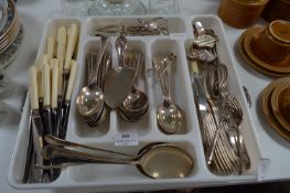 Silver Plated Cutlery and a Tray