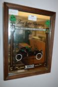 Small Framed Printed Mirror - Model T Ford