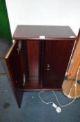 Rosewood Effect DVD Storage Cabinet