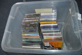 Storage Box Containing a Selection of CDs