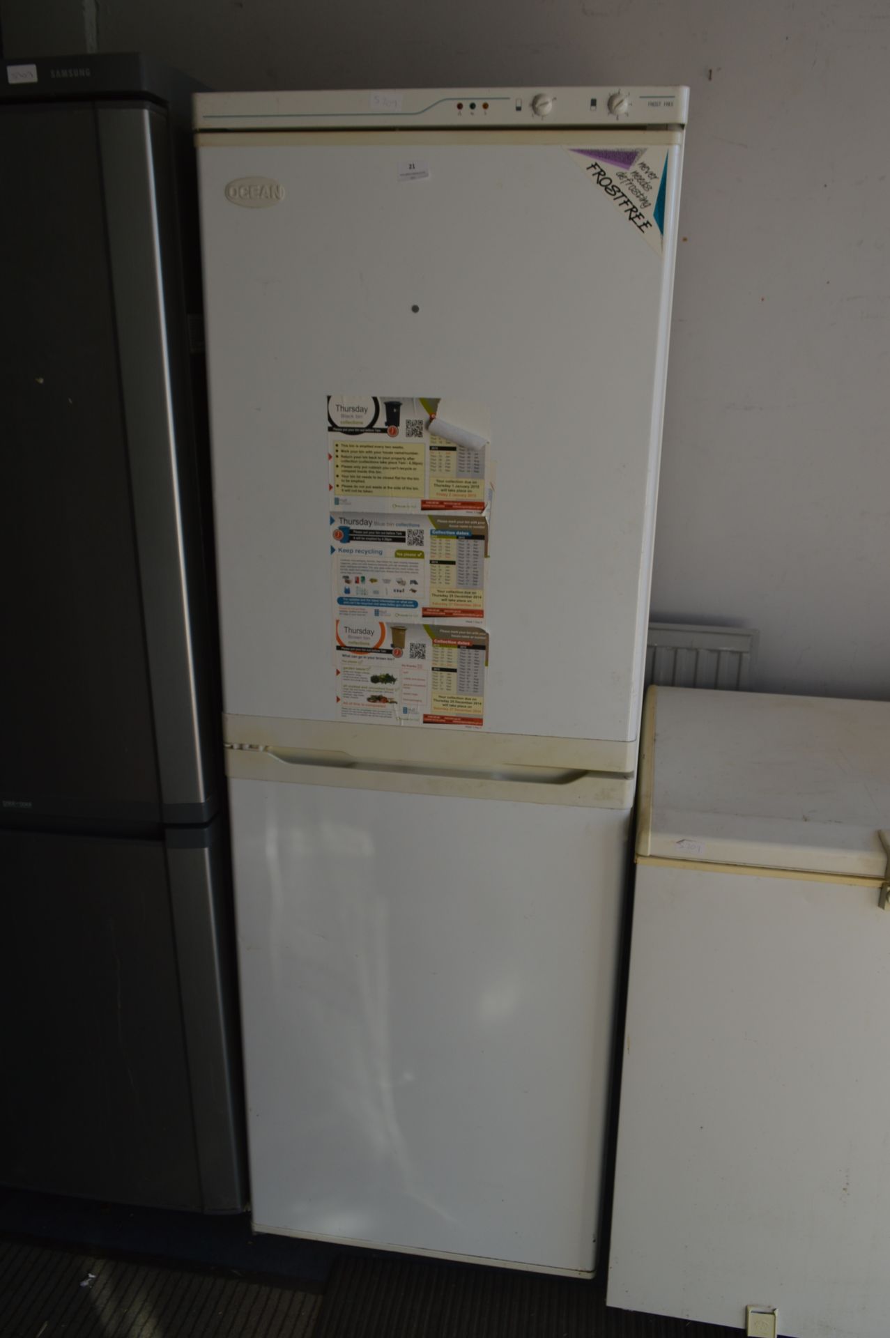 Ocean Upright Fridge Freezer