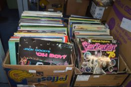 Two Boxes Containing a Large Quantity of LP Record