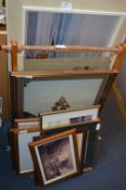 Selection of Framed Prints, Tapestry Woolwork Scre