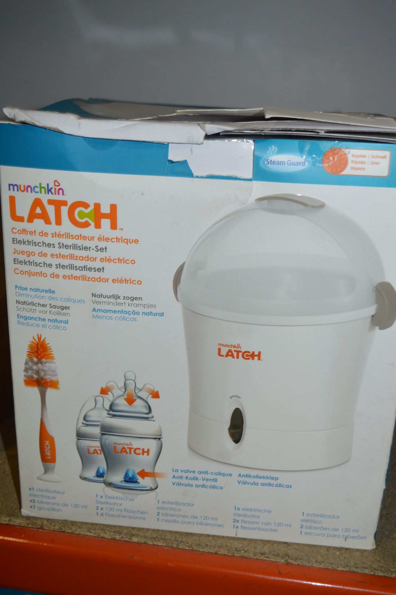 *Munchkin Latch Electric Steriliser Starter Set