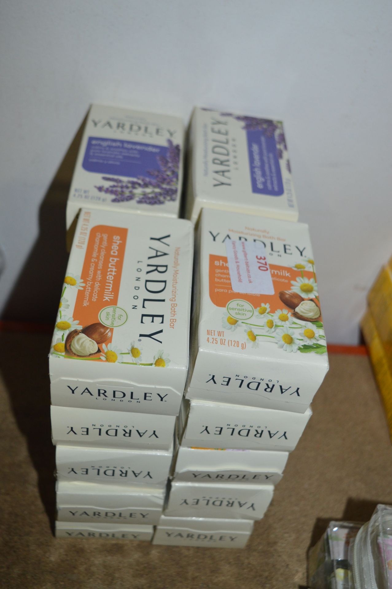 *Twenty Boxes of Yardley Soap