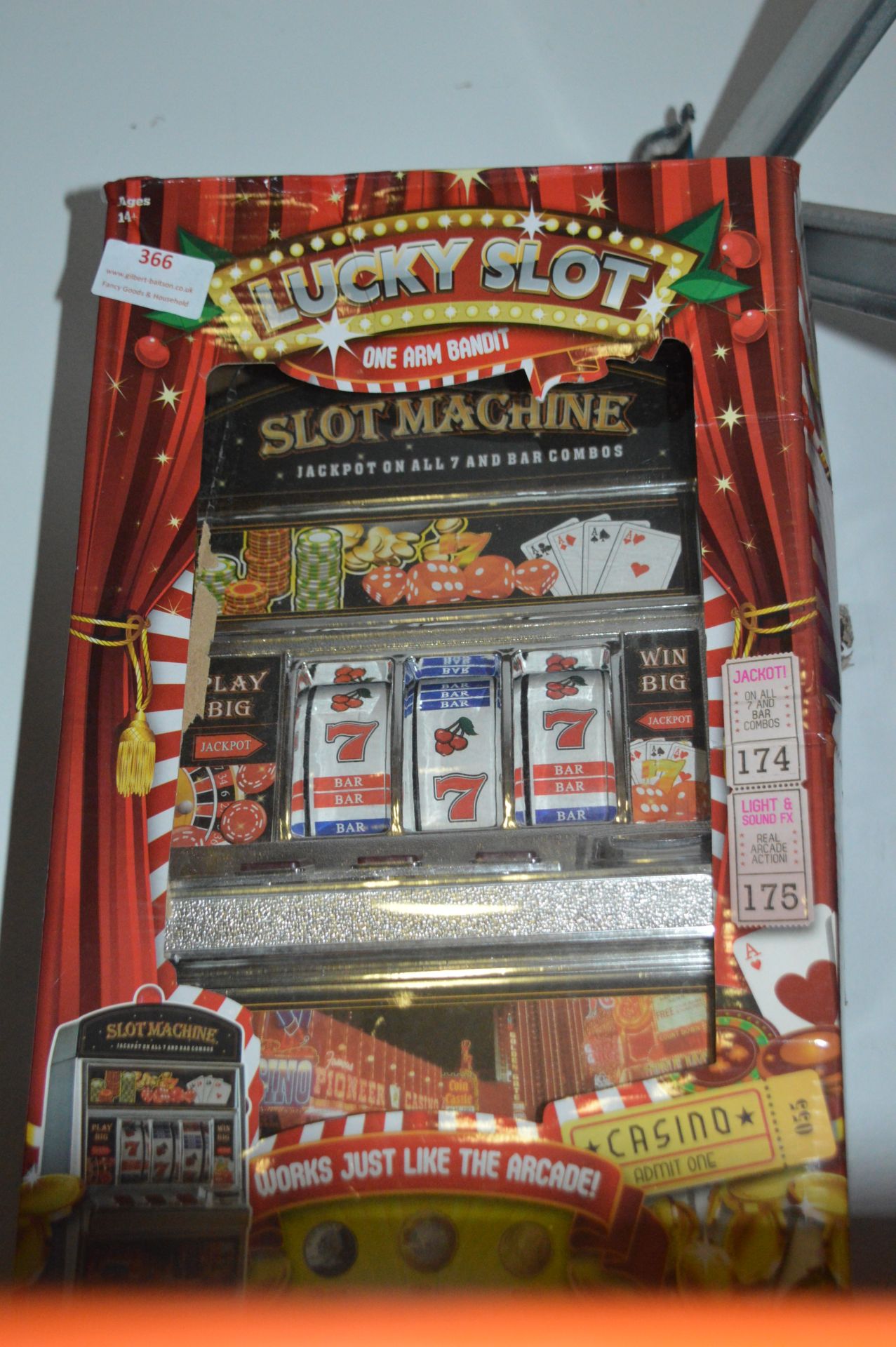 *Lucky Slot One Arm Bandit
