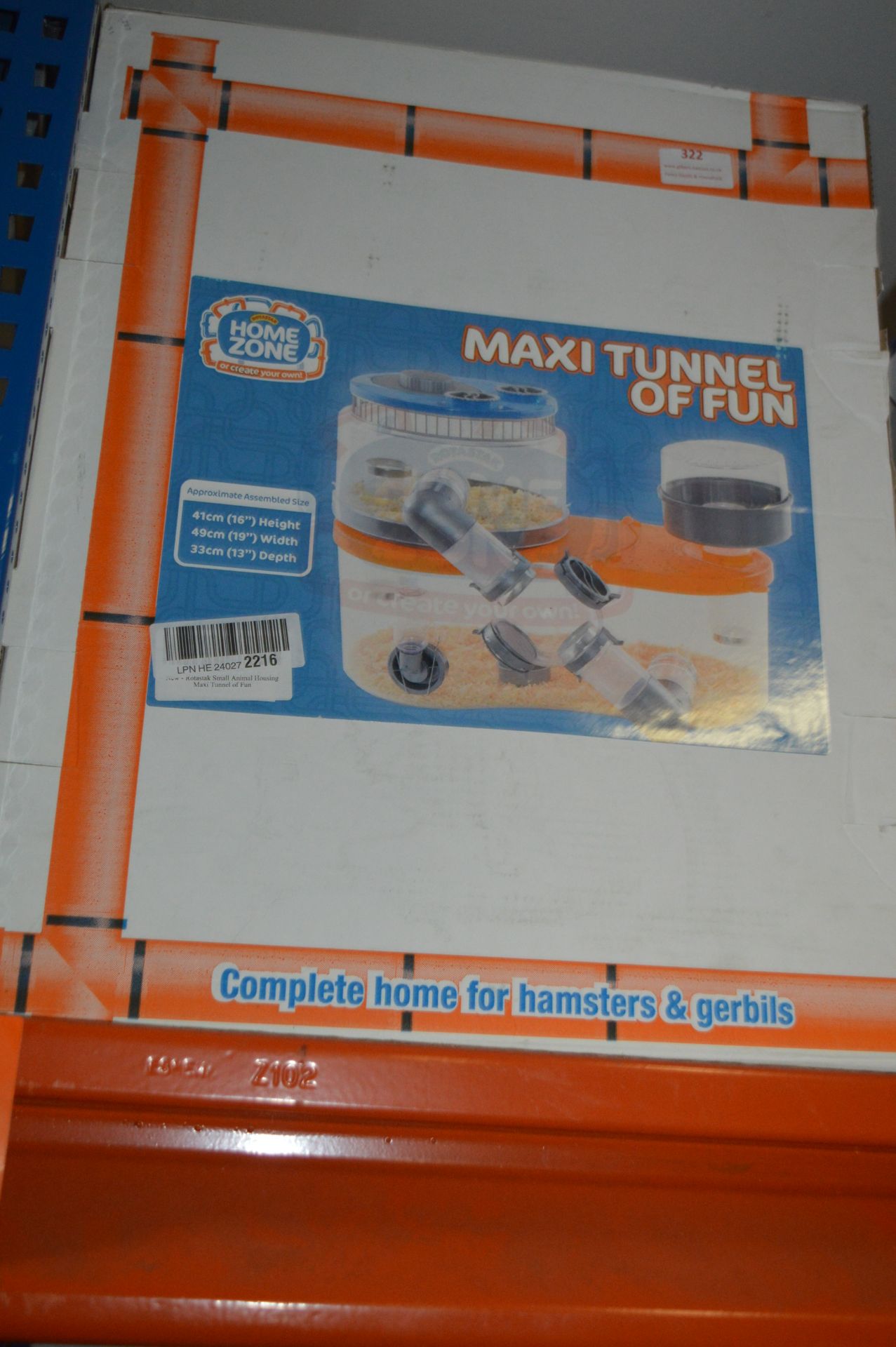 *Homezone Maxi Tunnel of Fun Home for Hamsters and