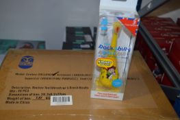 *Box Containing Rockabilly Kids Toothbrushes with