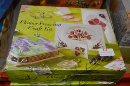 *Two Flower Pressing Craft Kits