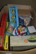 *Box of Assorted Toys and Games