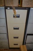 Four Drawer Metal Filing Cabinet