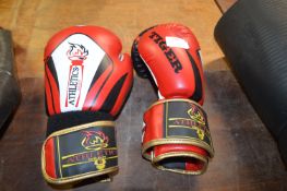 *Pair of Tiger Athletic Boxing Gloves