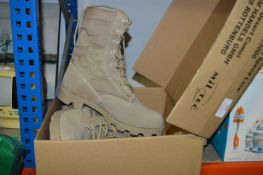 *Pair of Mil-Tec Desert Boots Size:12