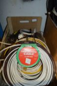 Box of Assorted Wire and Cable