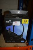 Five Orb Wired Chat Headsets for PS4