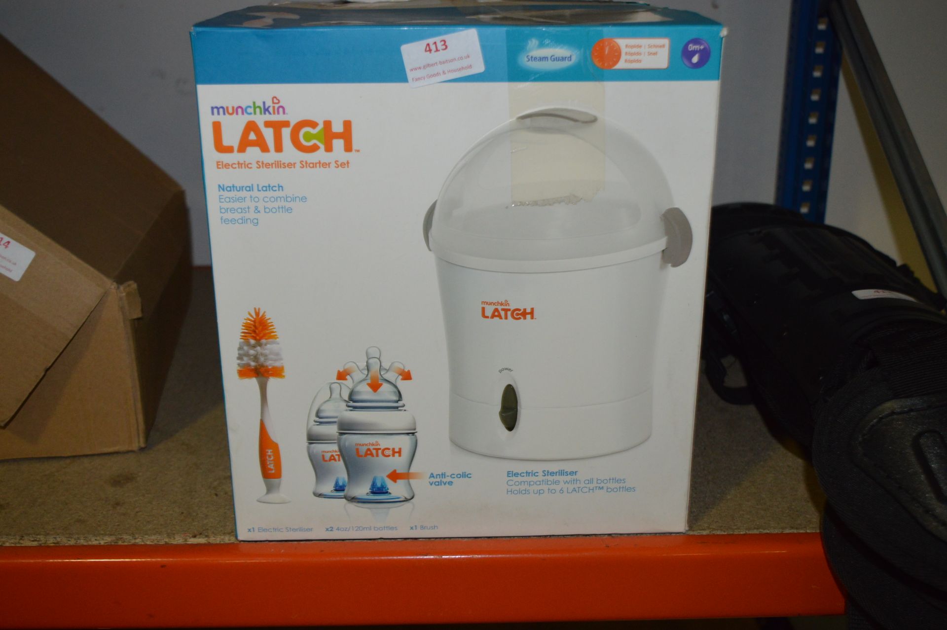 *Munchkin Latch Electric Steriliser Starter Set