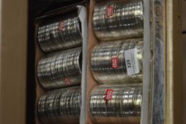 Two Boxes of Silver Coloured Asian Bangles