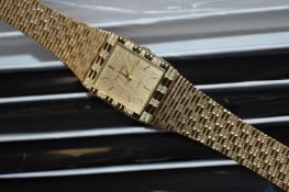 Ten Ladies Gold Metal Fashion Watches