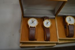 Two Sets of Ladies & Gents Wristwatches with Faux