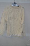 Box of Five Aran Style Knitted Jumpers