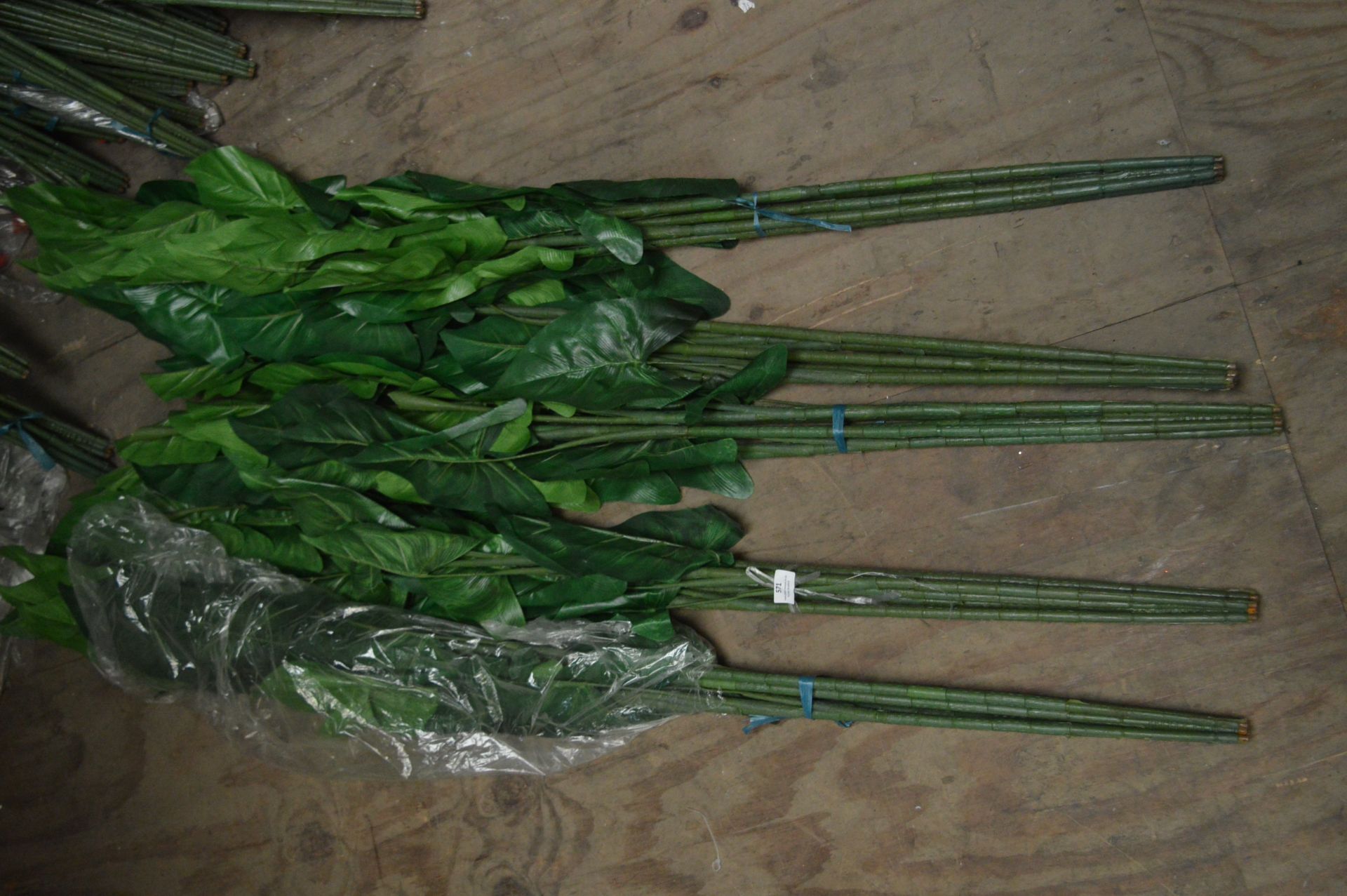 Five Bunches of Artificial Foliage