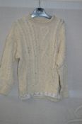 Box of Five Aran Style Knitted Jumpers