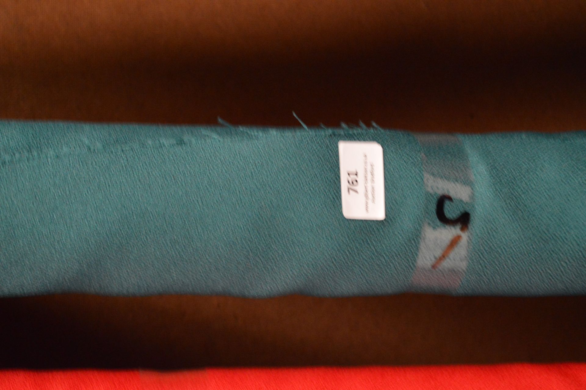 6ft Width Roll of Green Fabric 5m