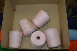Box of Assorted Knitting Yarn