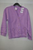 Box of Five Lilac Knitted Cardigans