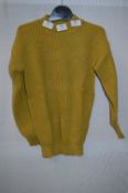 Box of Five Mustard Crew-Neck Knitted Jumpers