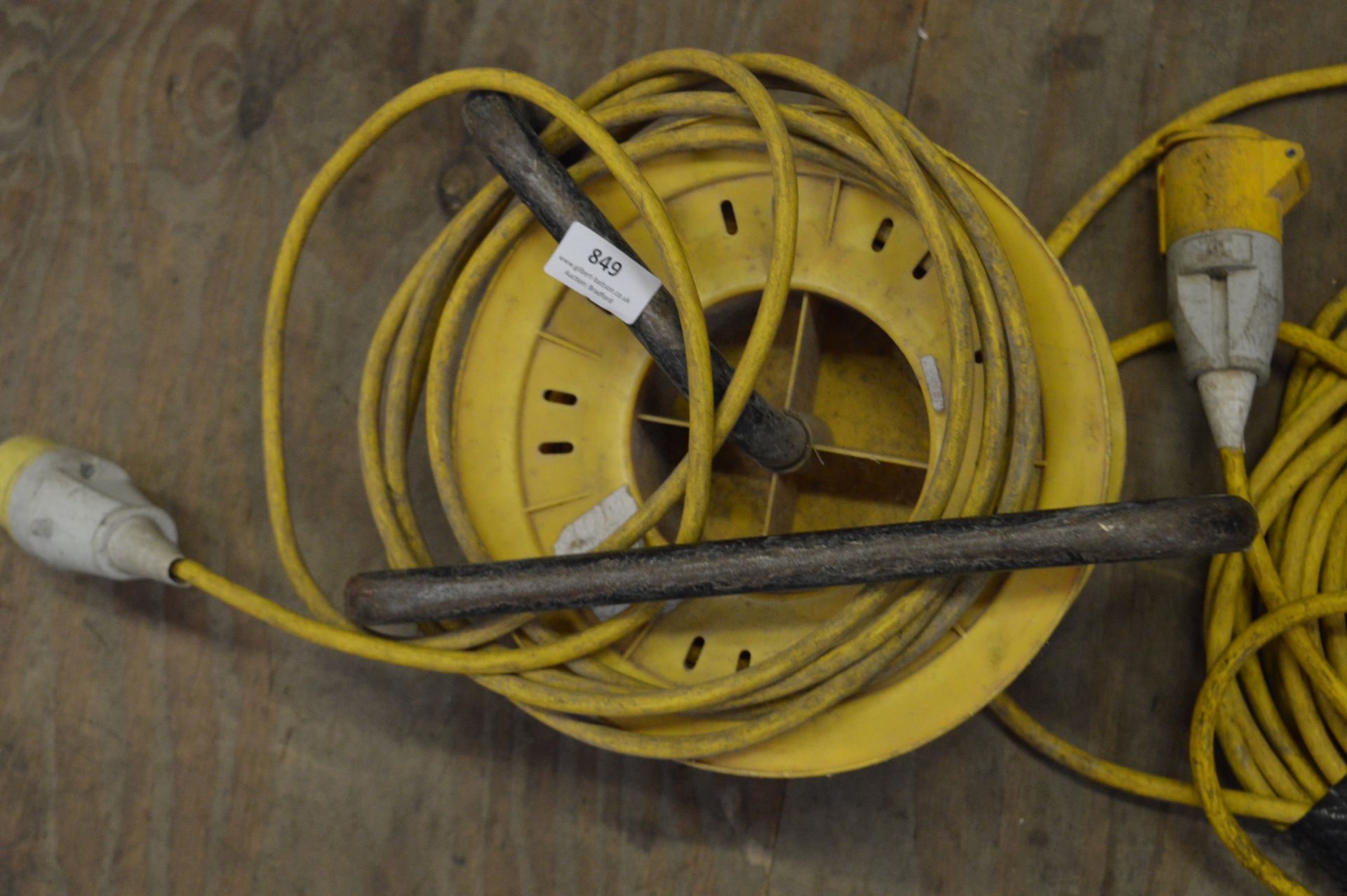 110V Extension Cable on Reel