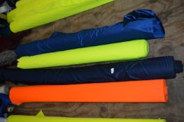 Two Rolls of High Visibility and Two Rolls of Blue