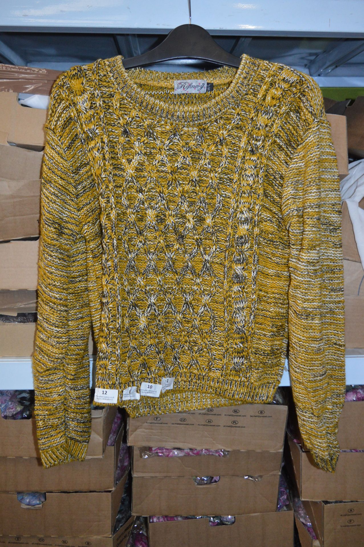 Box of Five Refinery Knitted Jumpers