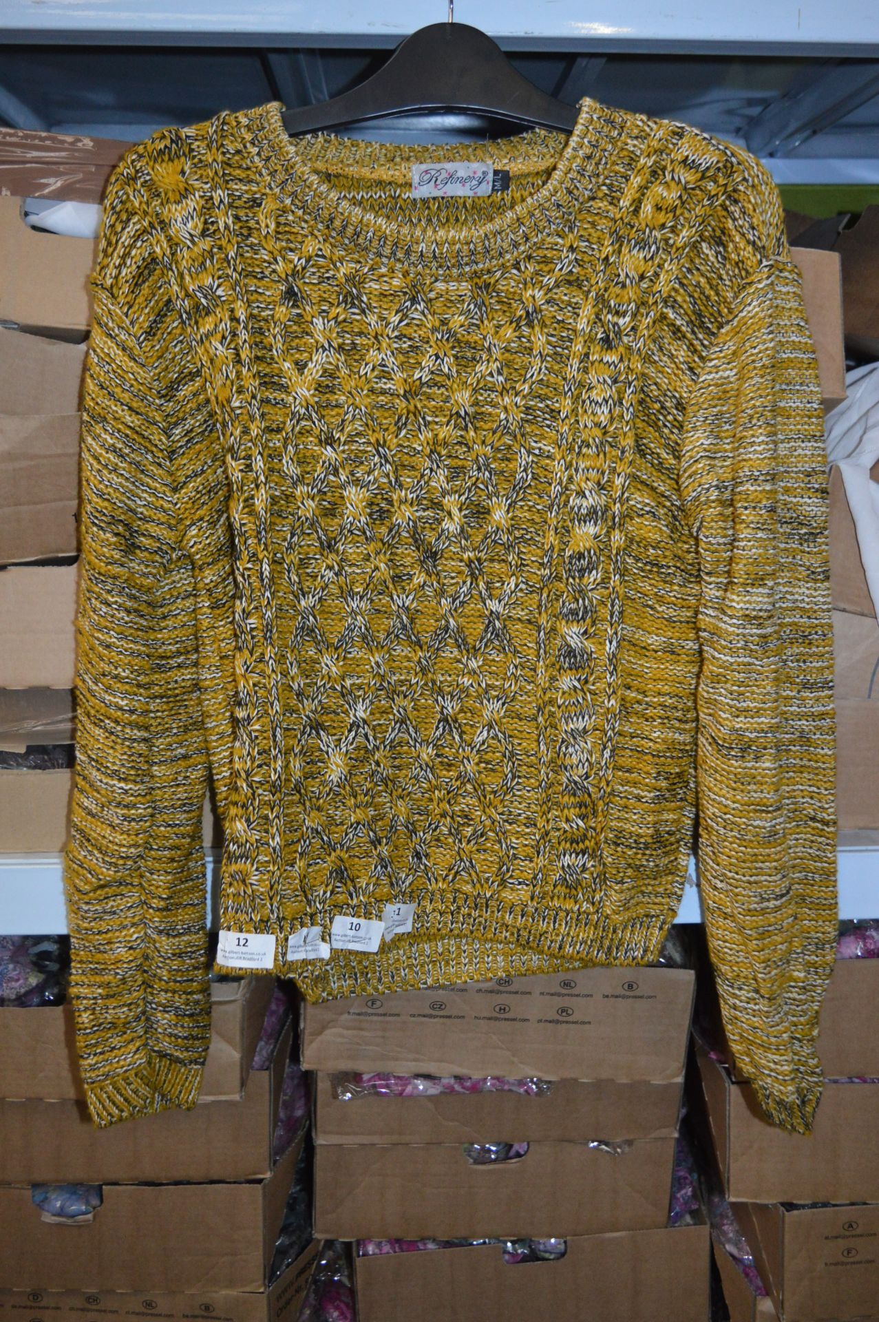 Box of Five Refinery Knitted Jumpers