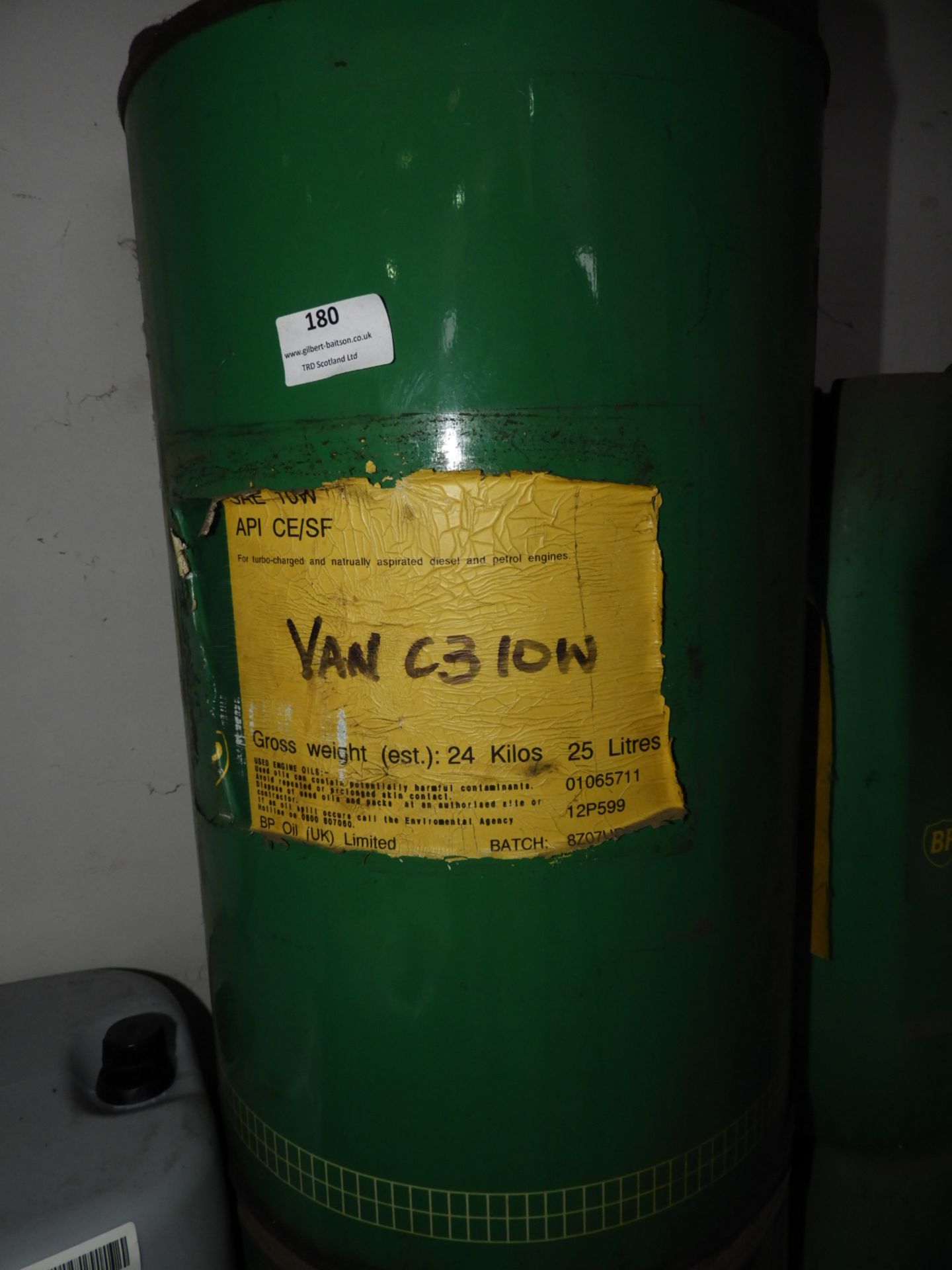 *1x25L of BP API CESF Van C310W Oil